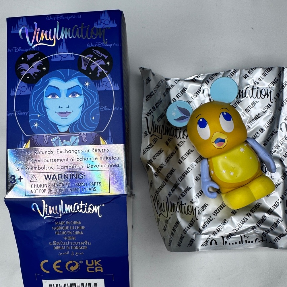Disney Vinylmation 3" WDW 50th Anniversary Orange Bird w/ Box
